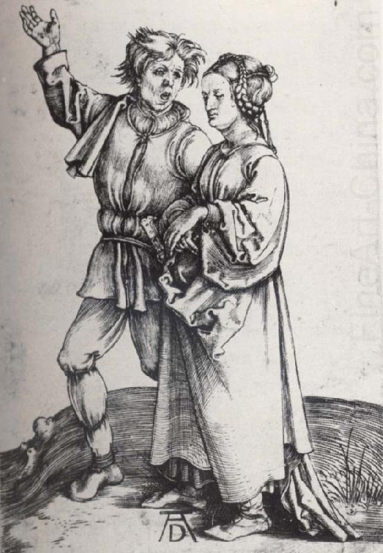 Rustic Couple, Albrecht Durer